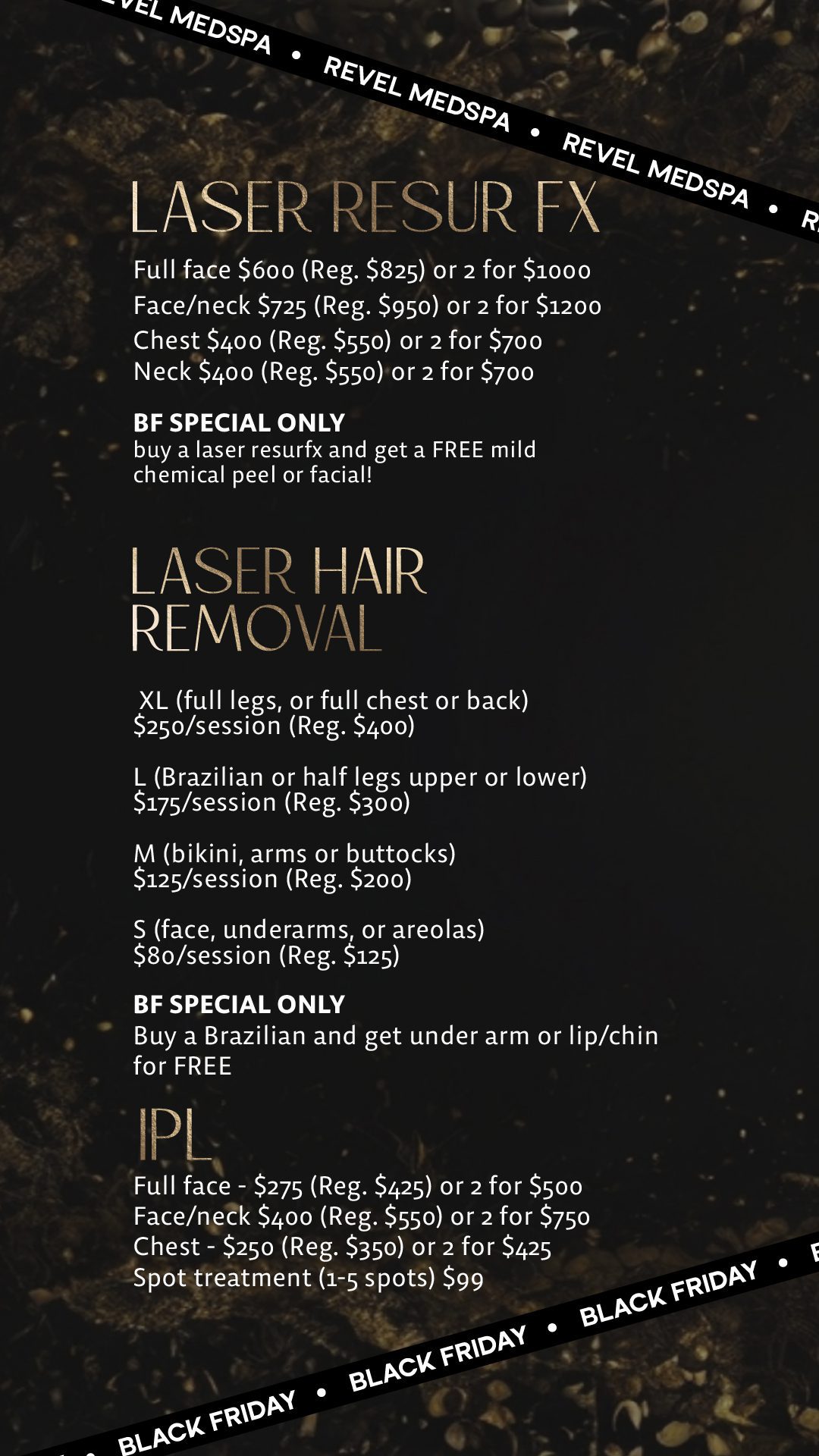 Black Friday Specials 2025