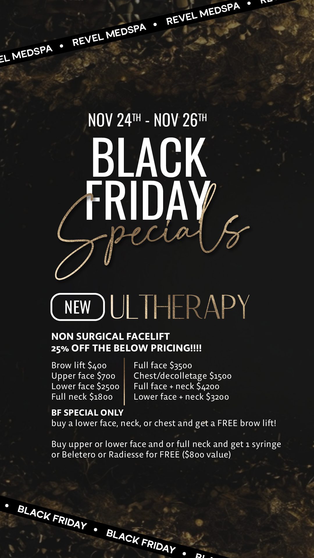 Black Friday Specials 2025